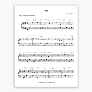 Doeke - Opa (Digital Sheet Music)